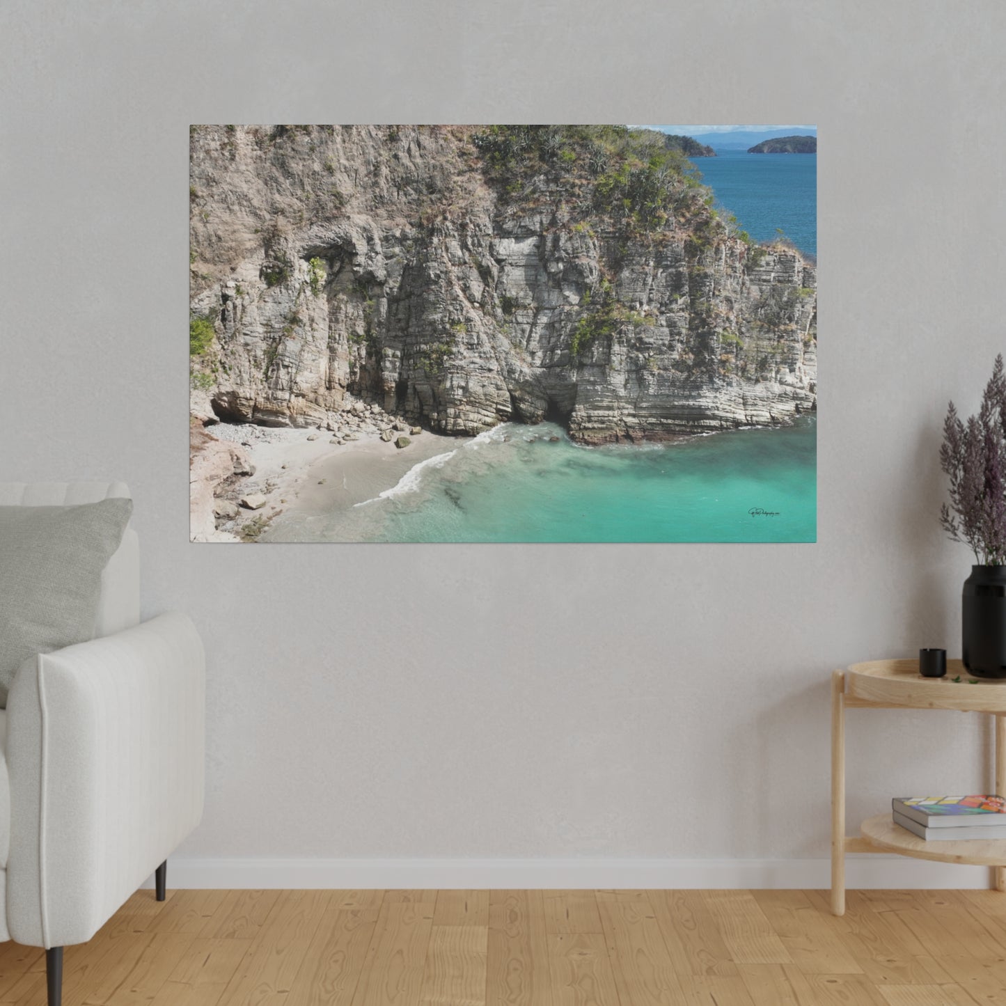 "Plumeria Paradise: The Lush Charm of Playa Quesera, Costa Rica"- Canvas