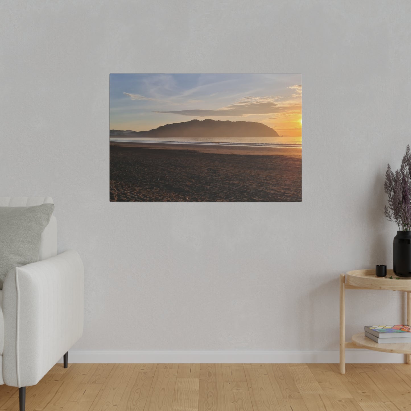 "Paradise Awakes: Costa Rica Sunrise Serenade"- Canvas