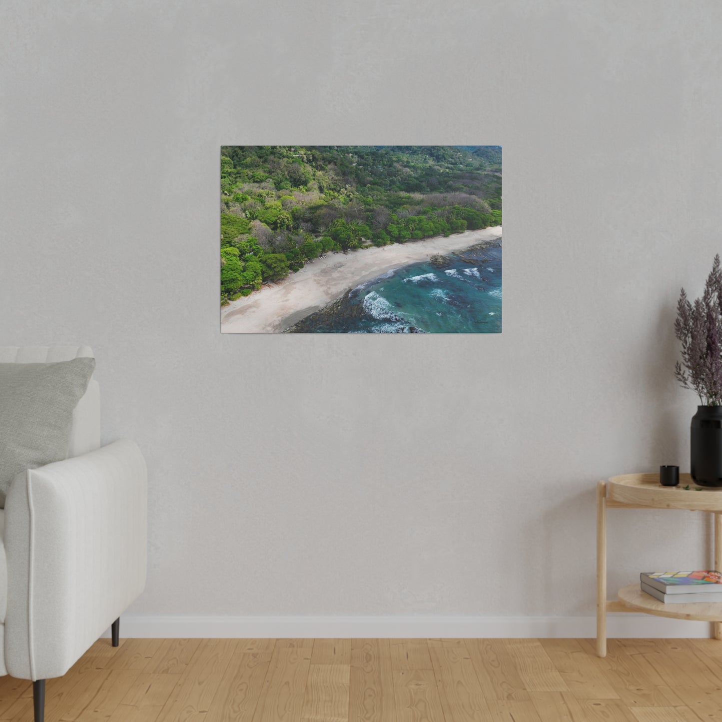 "Verdant Paradise: Captivating Vistas of Tropical Costa Rica"- Canvas