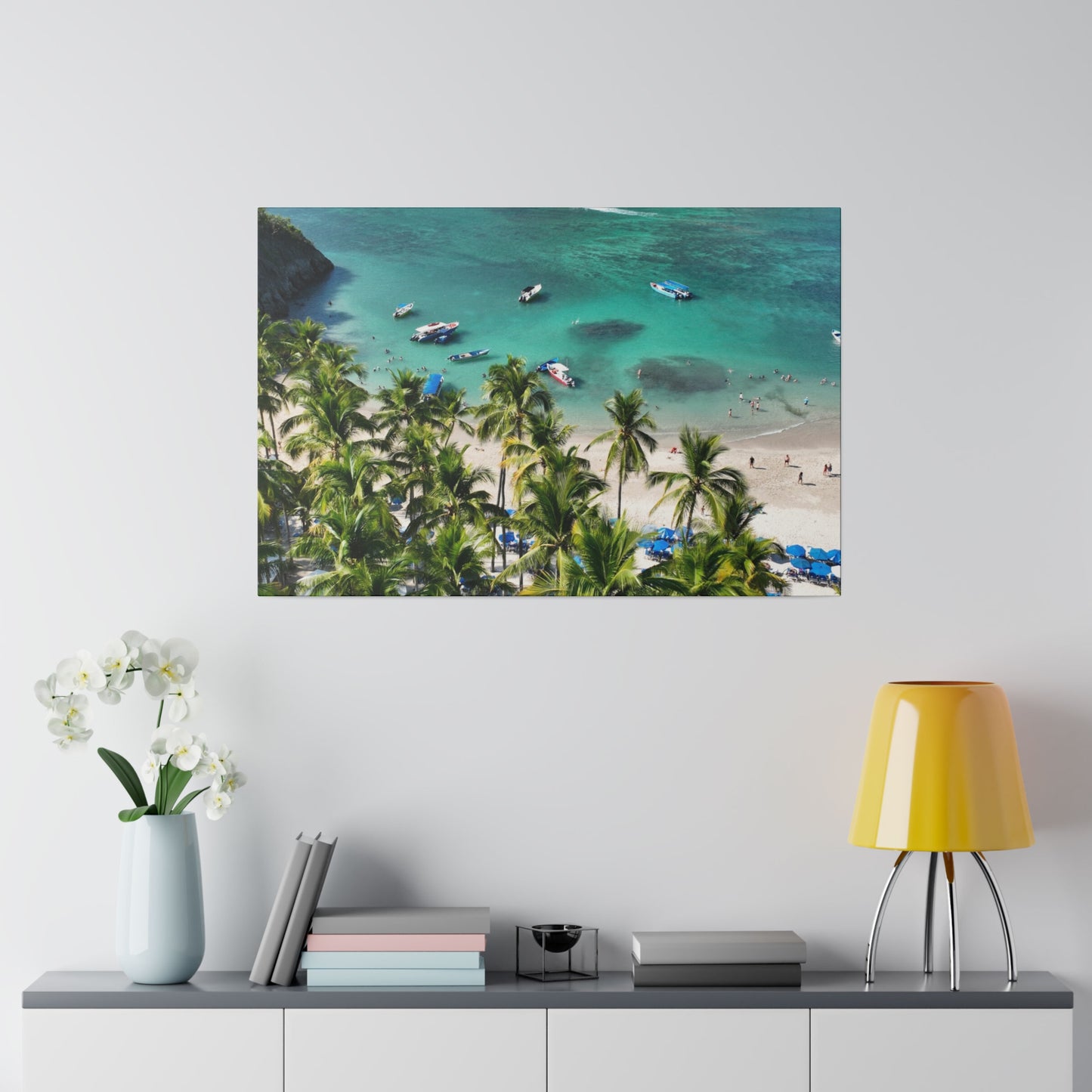 "Enchanted Escape: The Hidden Paradise of Isla Tortuga, Costa Rica"- Canvas