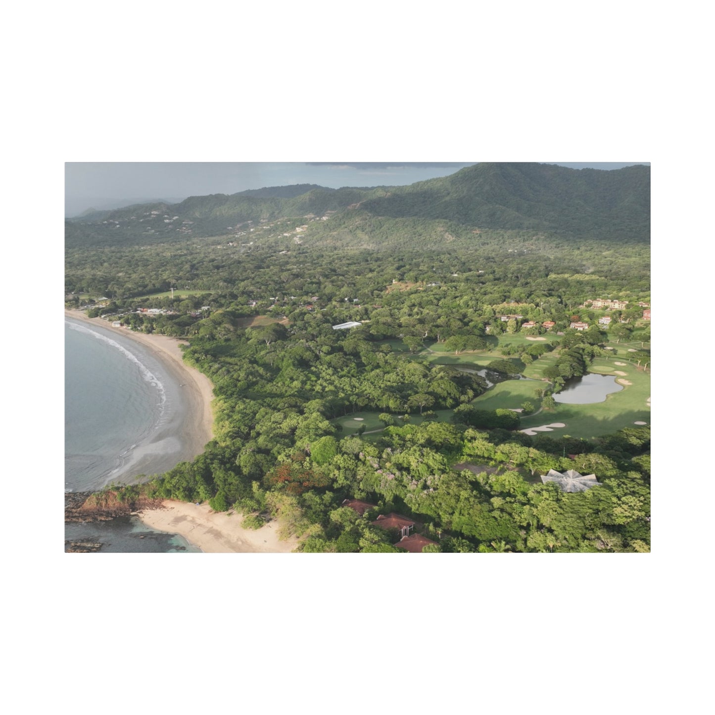 "Verdant Escape: A Journey into the Tropics of Costa Rica"- Canvas