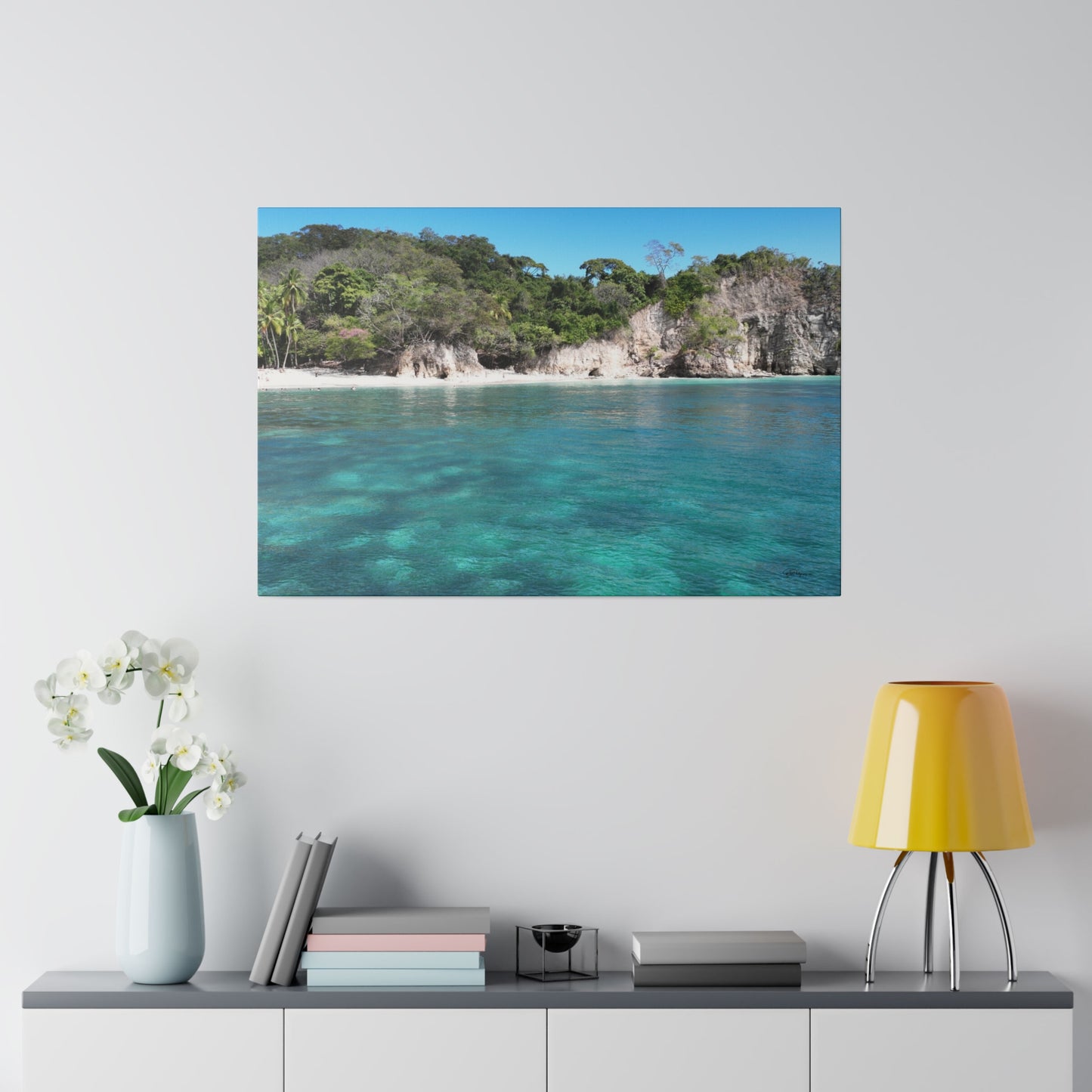 "Sunkissed Splendors of Playa Quesera, Costa Rica: A Tropical Paradise"- Canvas