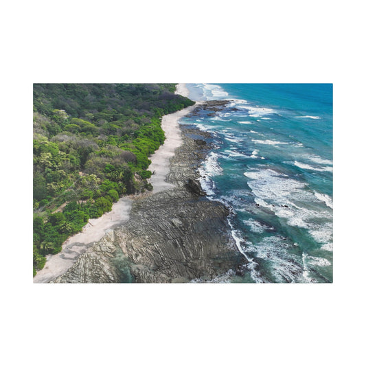 "Tropical Dreams: A Visual Journey to Santa Teresa Beach and Malpais Beach, Costa Rica"- Canvas