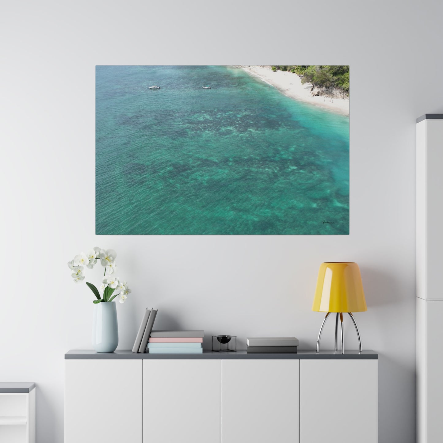 "Bask in the Sun: Tropical Serenity at Playa Quesera, Costa Rica"- Canvas