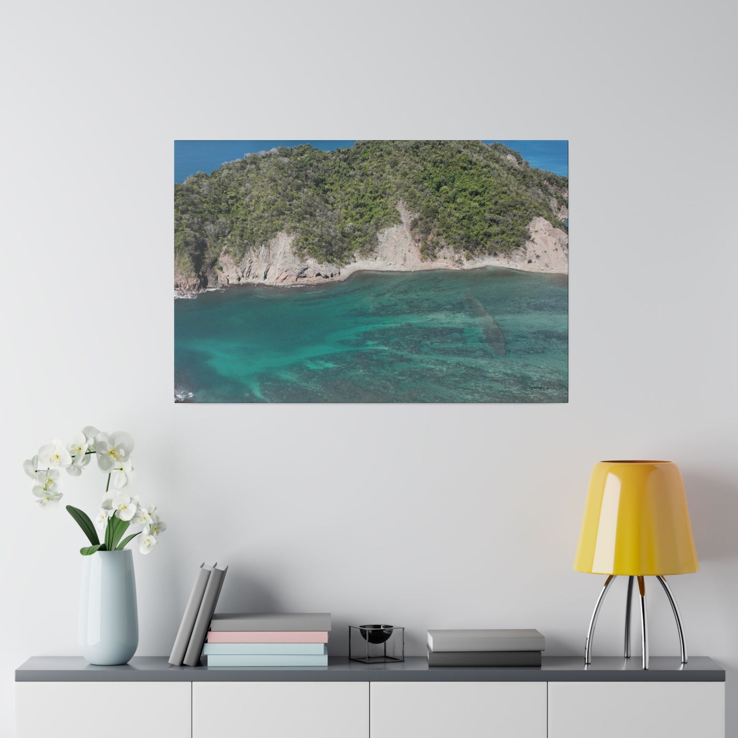 "Paradise Unveiled: Isla Tortuga, Costa Rica - A Tropical Haven"- Canvas