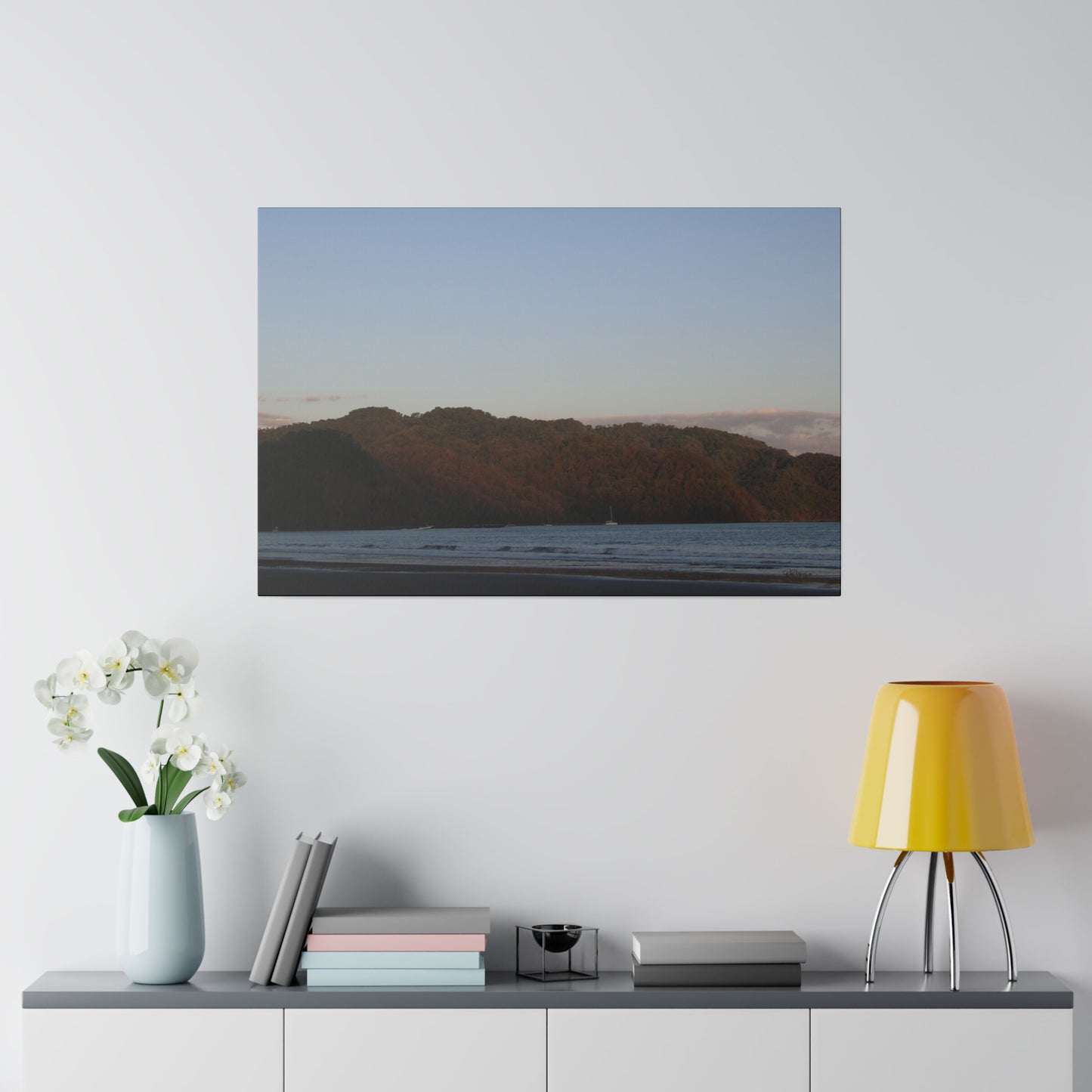 Tropical Dawn: A Costa Rica Sunrise Paradise- Canvas