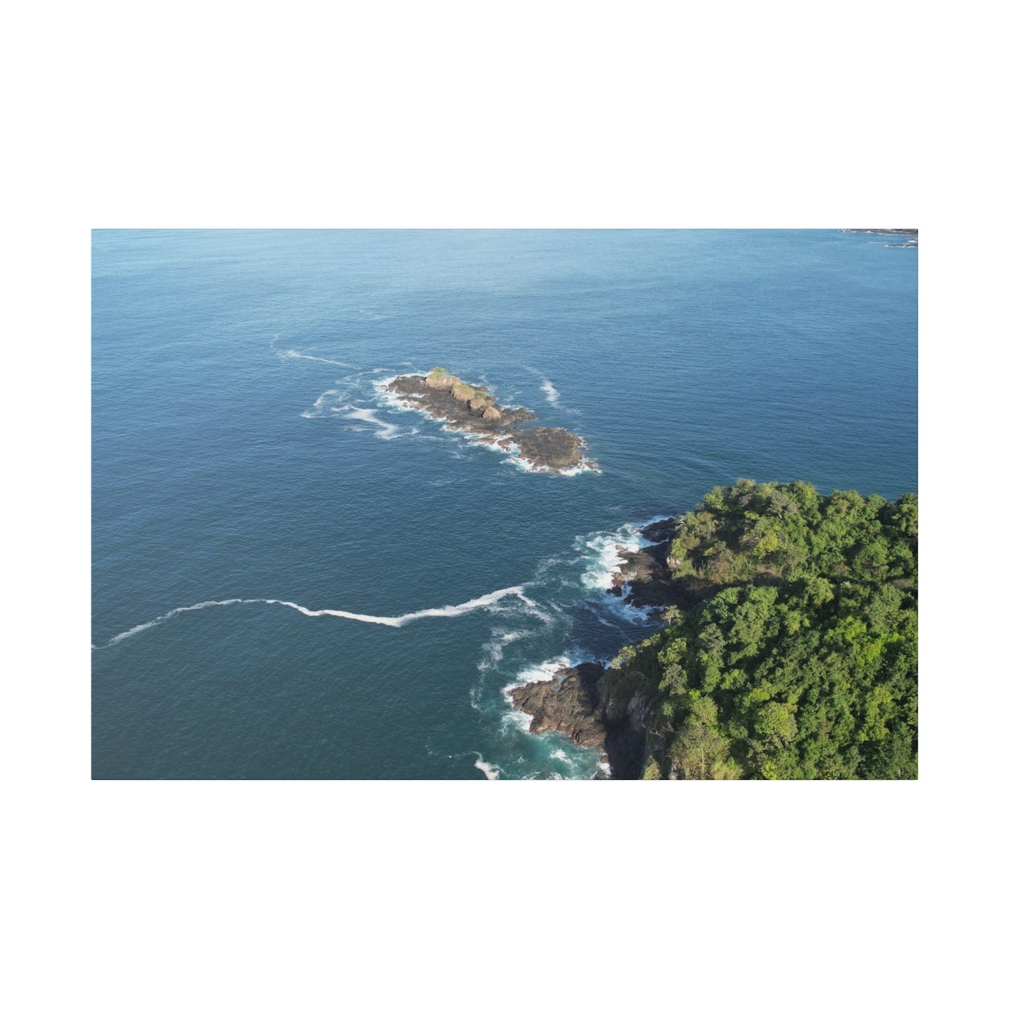 "Tropical Odyssey: Las Catalinas, Guanacaste - The Emerald of Costa Rica"- Canvas