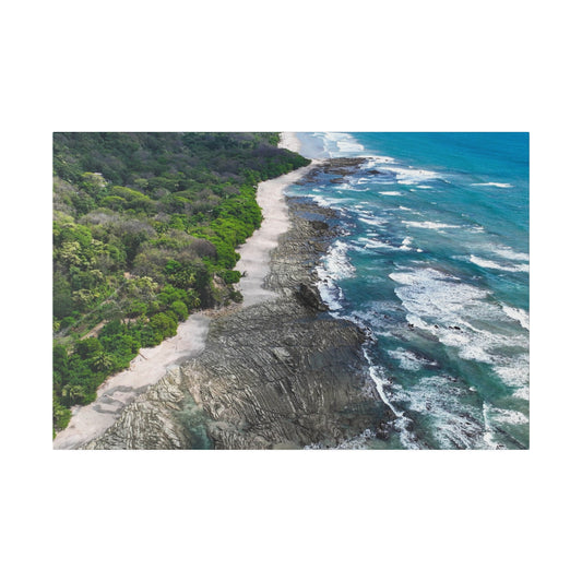 "Tropical Dreams: A Visual Journey to Santa Teresa Beach and Malpais Beach, Costa Rica"- Canvas