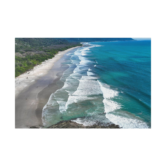 "Tropical Paradise: Sun-Kissed Moments at Santa Teresa Beach, Costa Rica"- Canvas