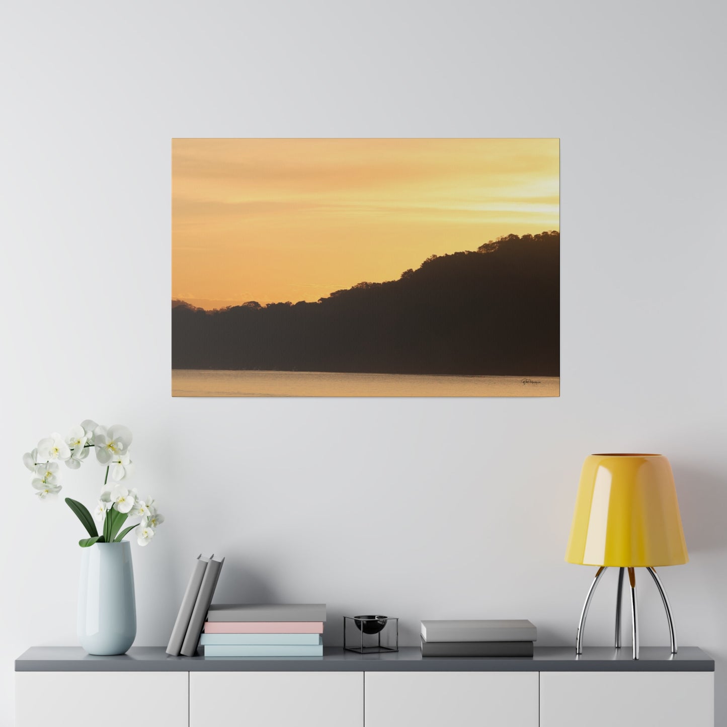 "Radiant Horizons: Costa Rica Sunrise"- Canvas