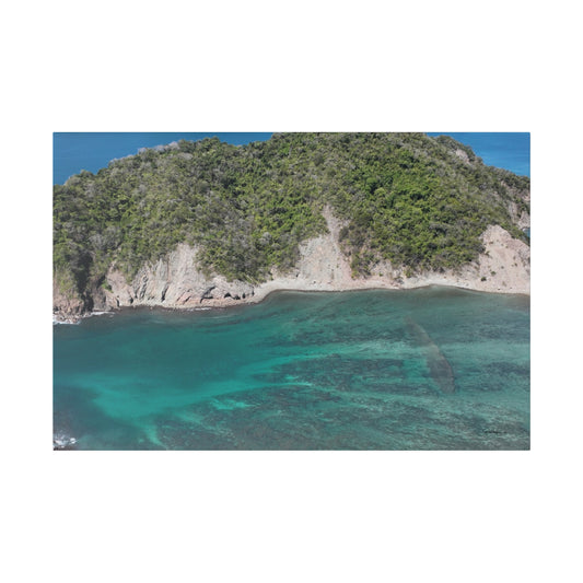 "Paradise Unveiled: Isla Tortuga, Costa Rica - A Tropical Haven"- Canvas