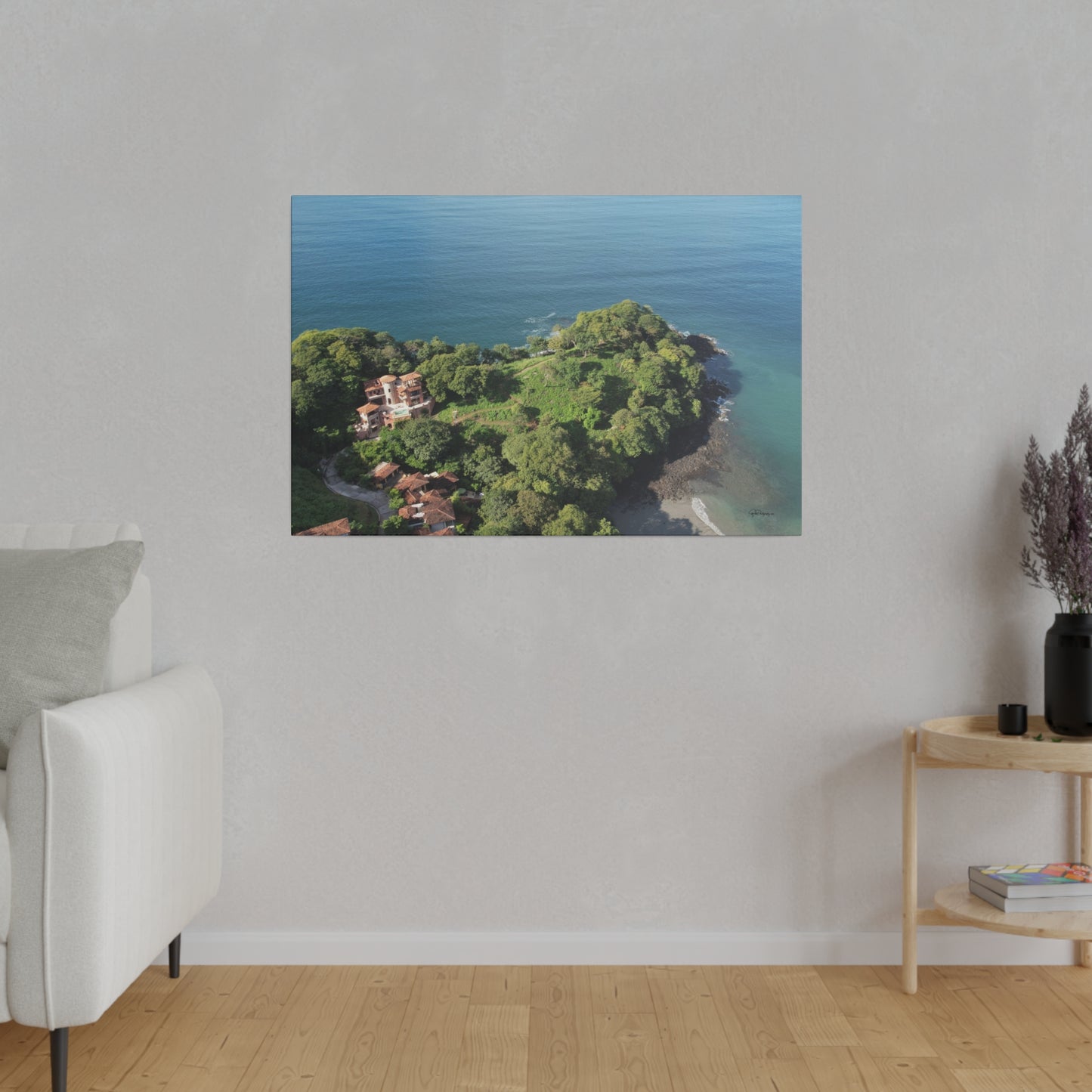 "Paradise Unveiled: Las Catalinas, Guanacaste - A Splash of Tropical Splendour"- Canvas