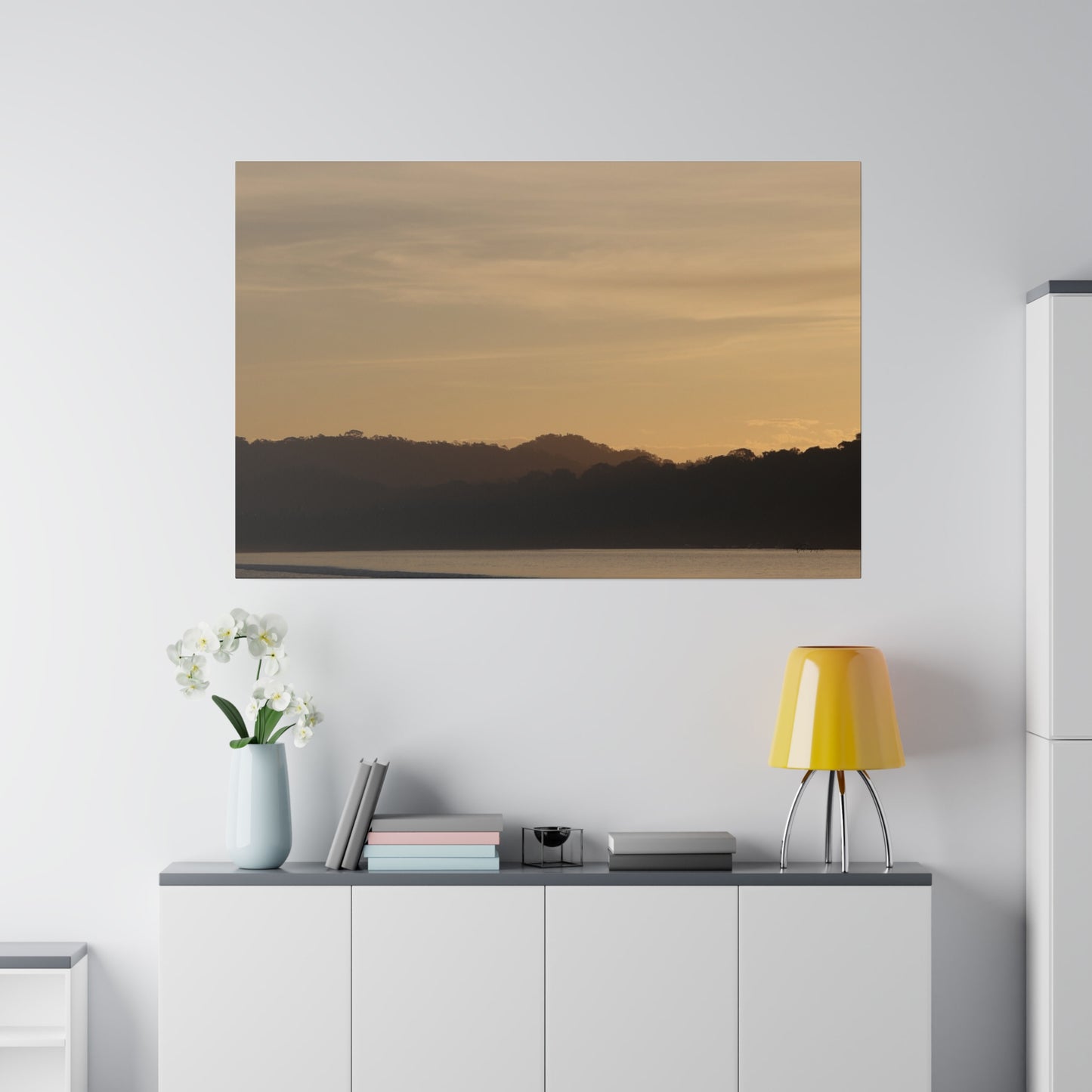 "Costa Rica Sunrise Spectacle: A Tropical Dawn"- Canvas