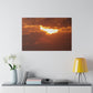 "Radiant Horizons: Costa Rica Sunrise"- Canvas