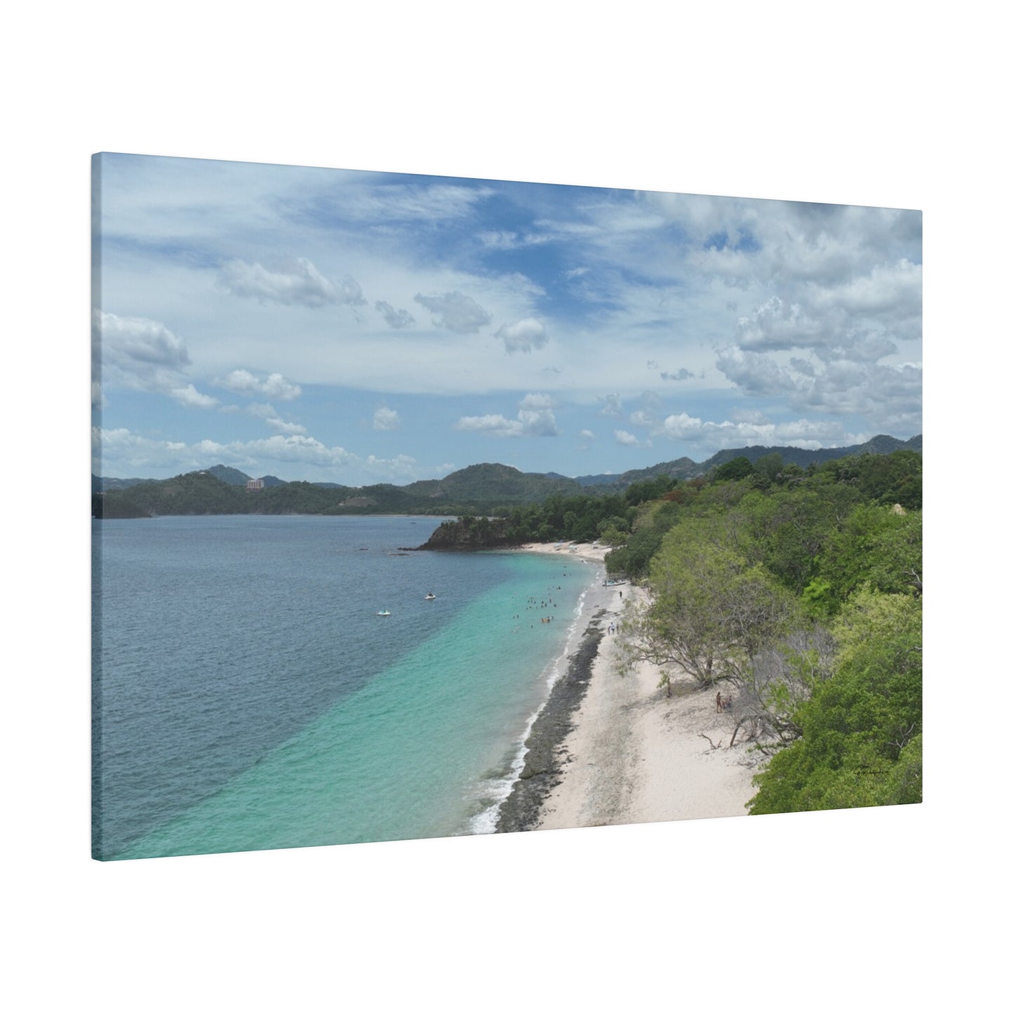 "Emerald Eden: Costa Rica's Captivating Tropical Tapestry"- Canvas