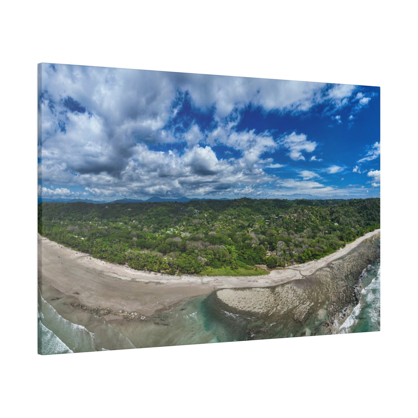 "Santa Teresa Beach: Tropical Serenity in Costa Rica" or "Malpais Beach: Costa Rica's Hidden Tropical Paradise"- Canvas