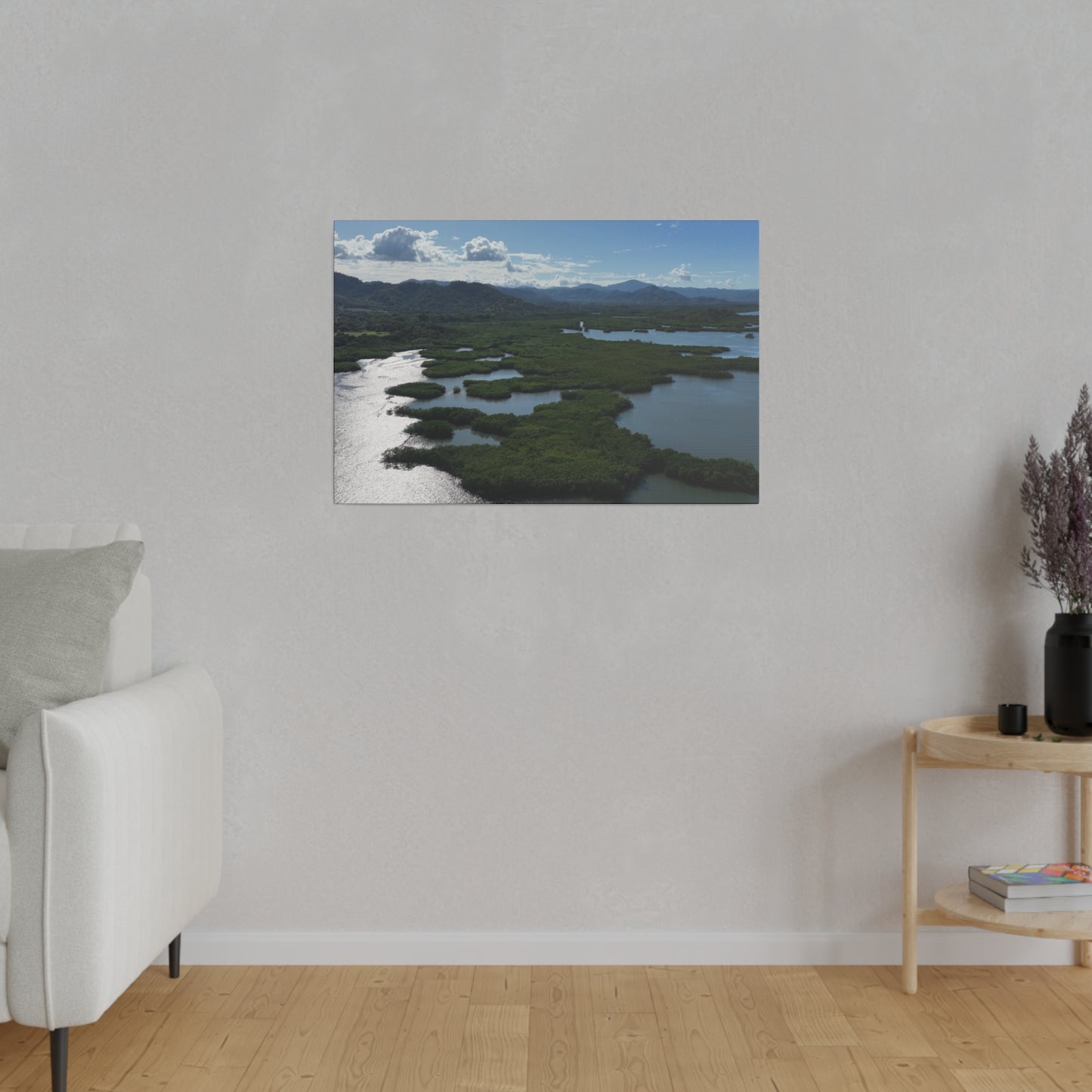 "Paradise Unveiled: Las Mangrove & Golfo de Nicoya's Tropical Treasures"- Canvas