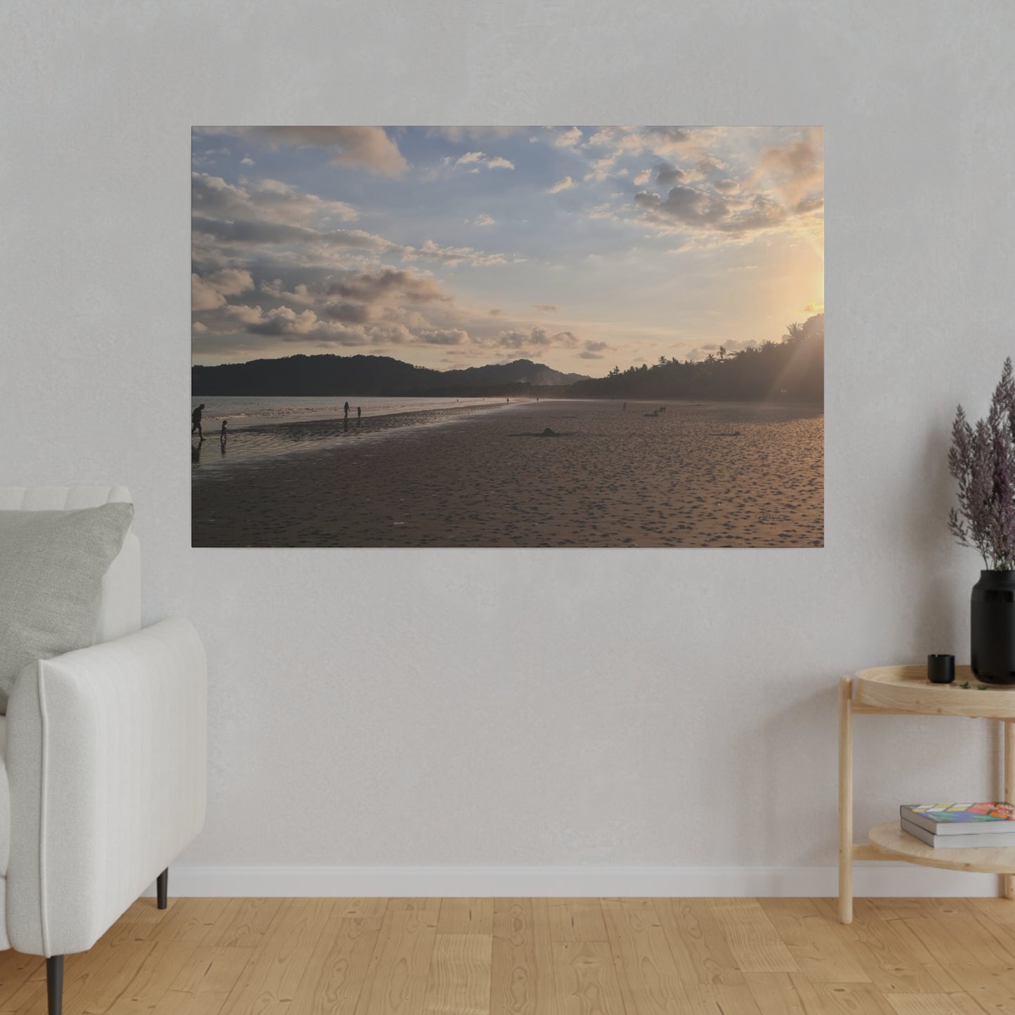 "Paradise Dusk: Costa Rica Sunset"- Canvas