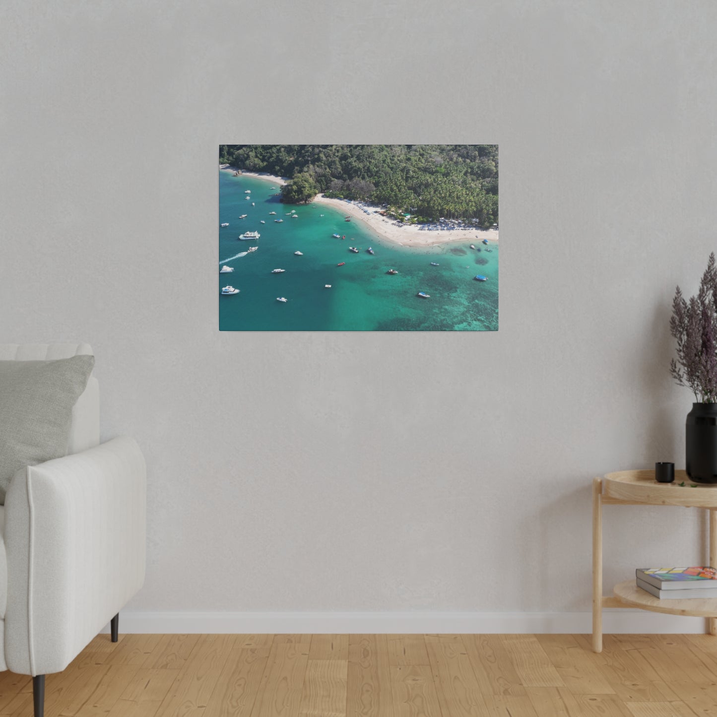 "Paradise Uncovered: The Tropical Wonders of Isla Tortuga, Costa Rica"- Canvas