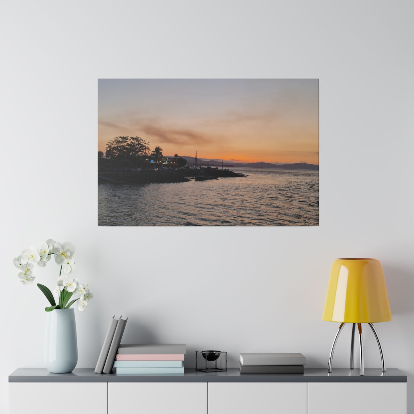 **"Pura Vida Morning: Costa Rica Sunrise Splendor"**- Canvas