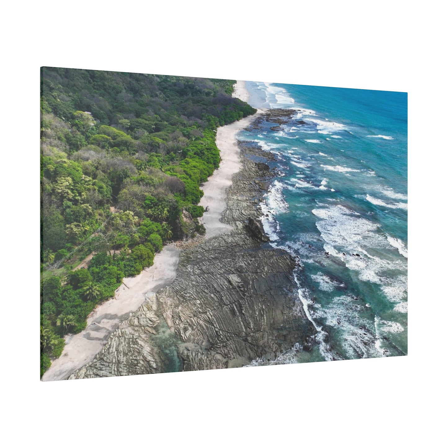 "Tropical Dreams: A Visual Journey to Santa Teresa Beach and Malpais Beach, Costa Rica"- Canvas
