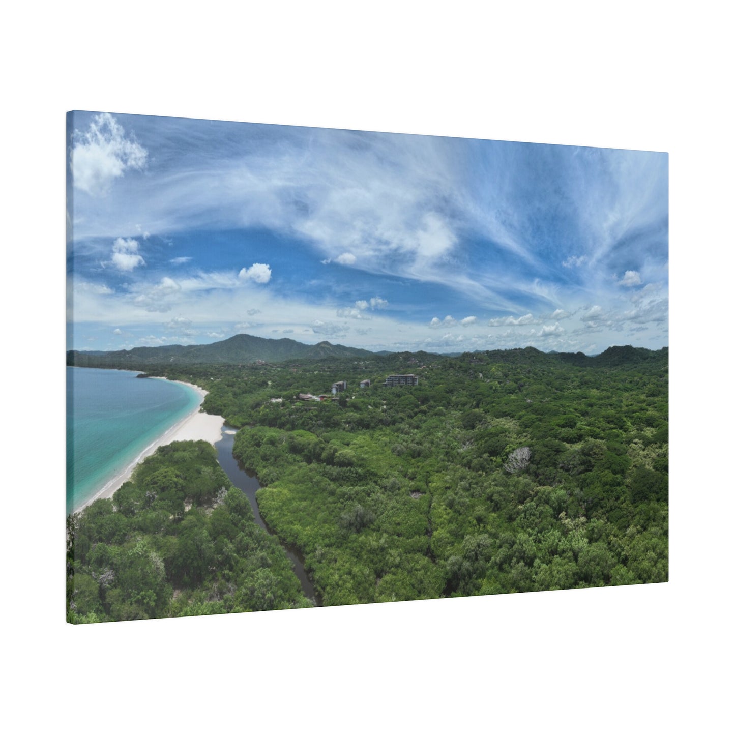 "Tropical Eden: Sights from Costa Rica's Exotic Shores"- Canvas