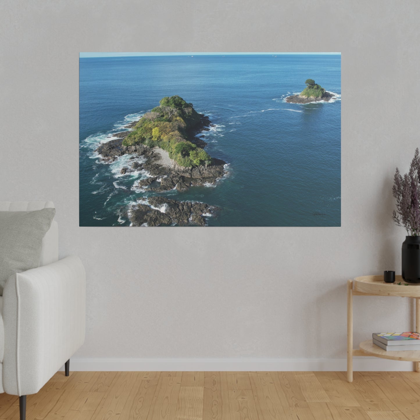 "Sun-Drenched Serenity: A Tropical Paradise At Las Catalinas, Guanacaste"- Canvas