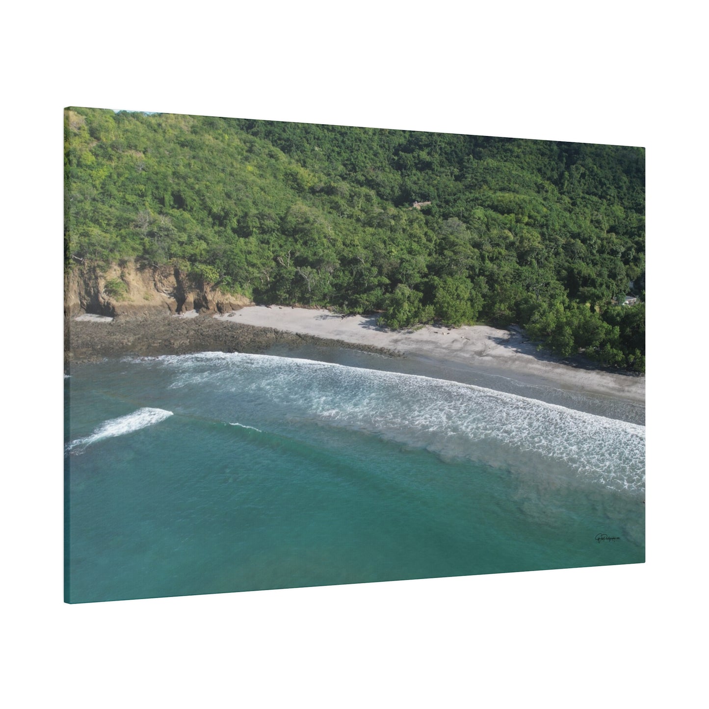 "Tropical Escape: Breathtaking Playa Quesera, Costa Rica - Your Paradise Awaits!"- Canvas