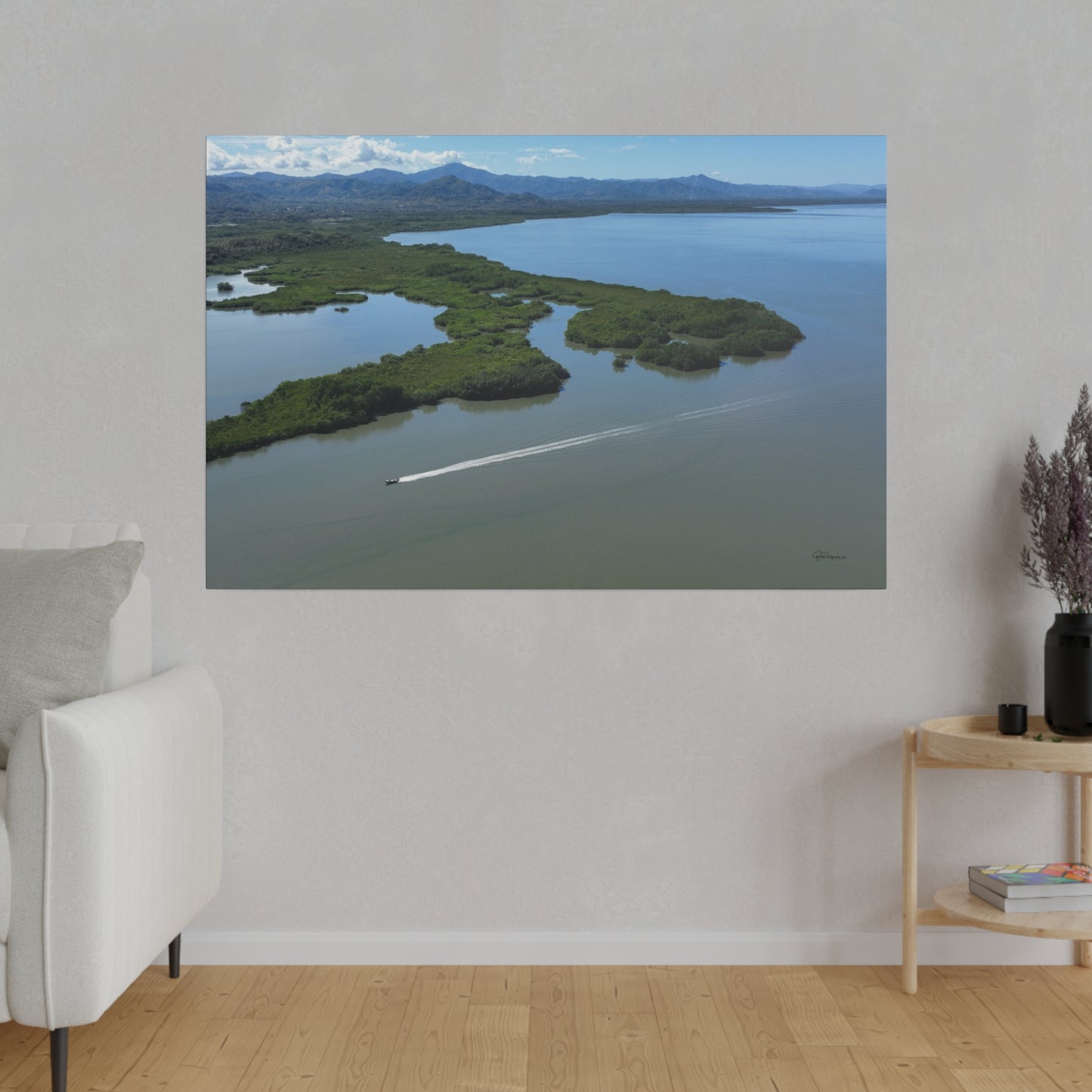 "Islas Encantadas del Golfo de Nicoya: Paraíso Tropical y Manglares Mágicos"- Canvas