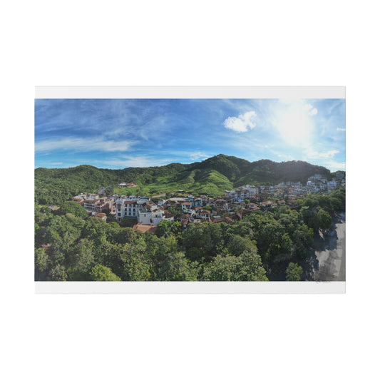 "Tropical Serenity: Island Magic in Las Catalinas, Guanacaste"- Canvas