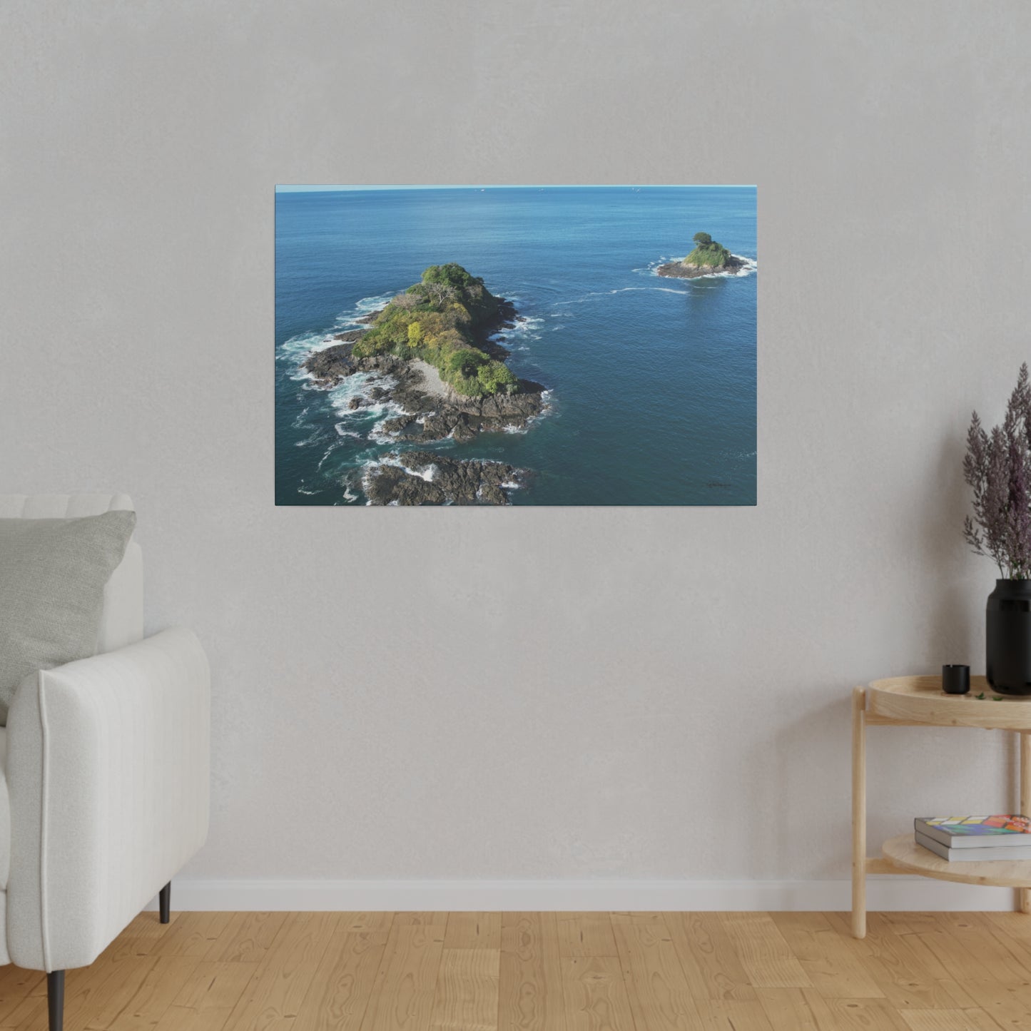 "Sun-Drenched Serenity: A Tropical Paradise At Las Catalinas, Guanacaste"- Canvas