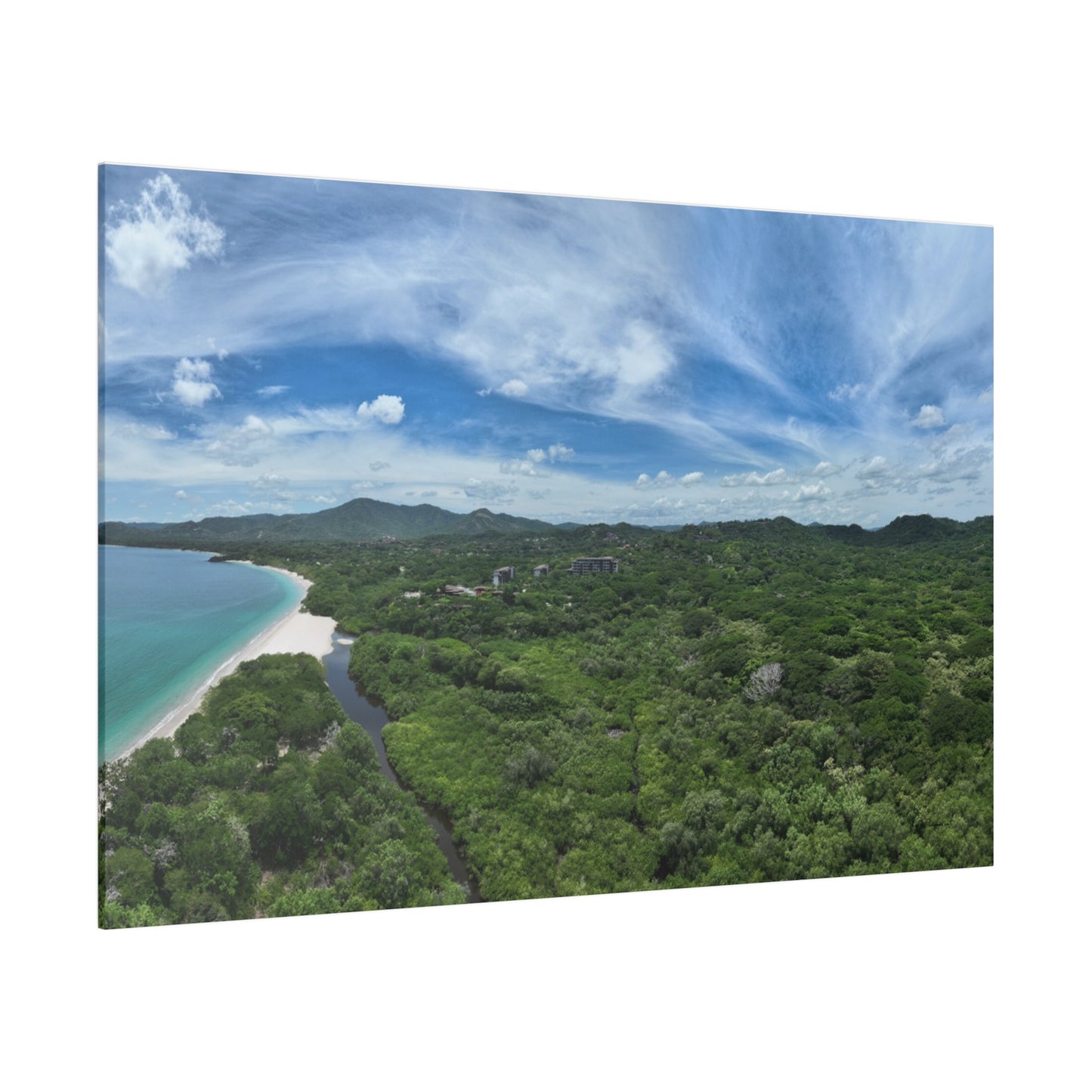 "Tropical Eden: Sights from Costa Rica's Exotic Shores"- Canvas