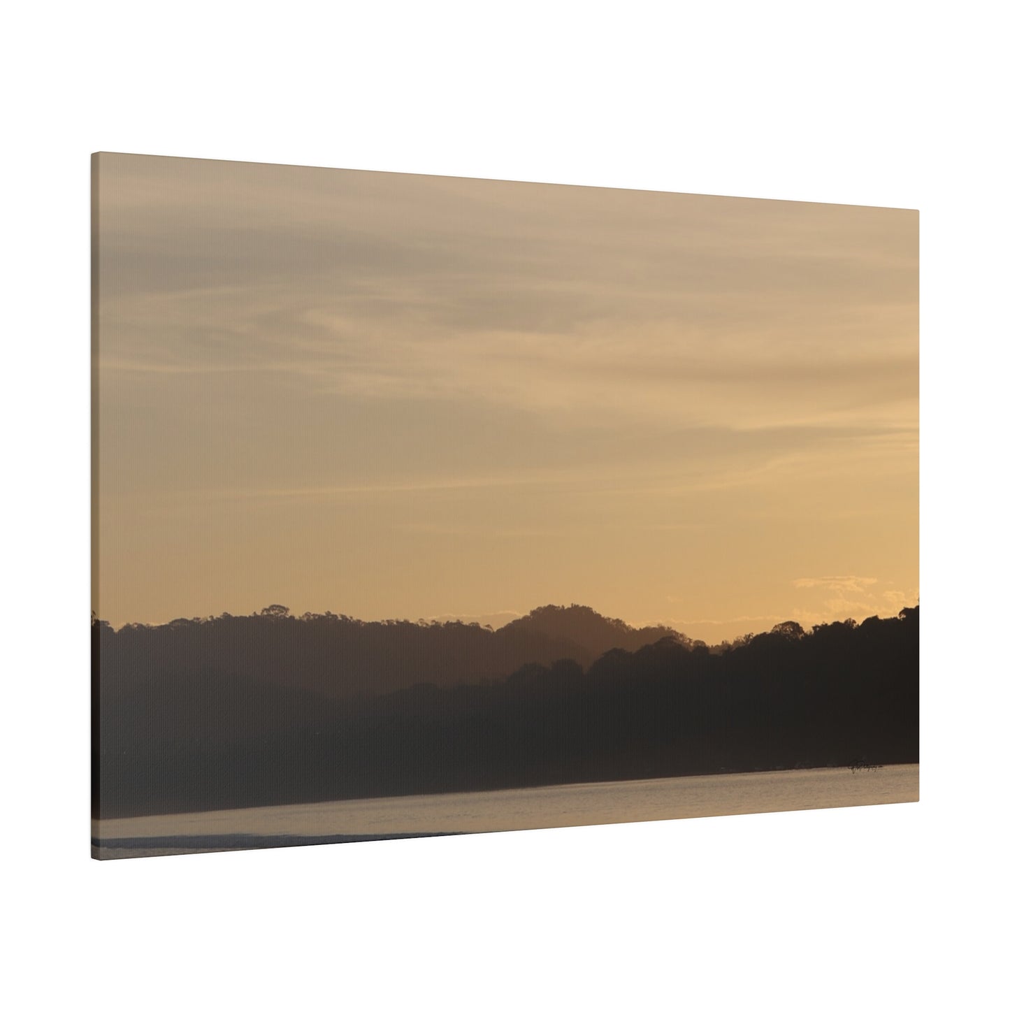 "Costa Rica Sunrise Spectacle: A Tropical Dawn"- Canvas