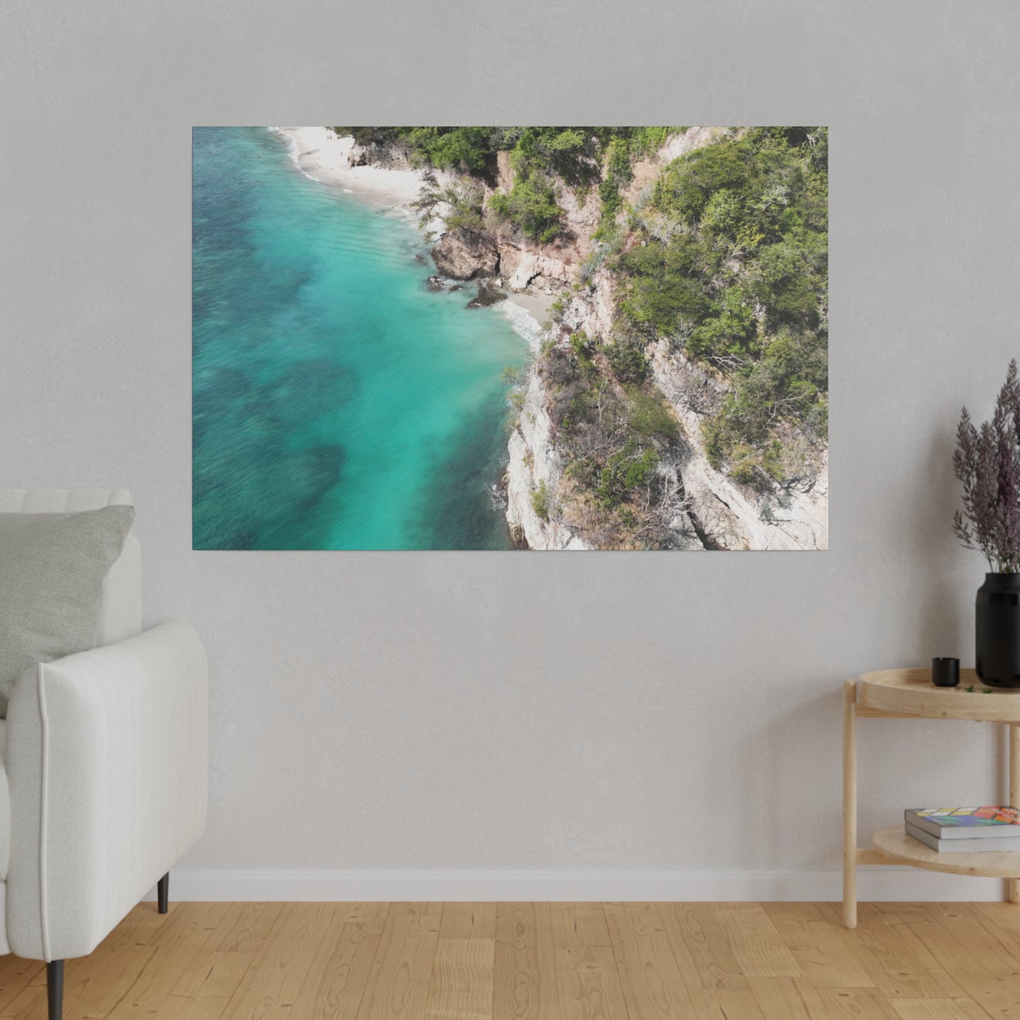 "Serenity in Sands: A Tropical Escape to Playa Quesera, Costa Rica"- Canvas