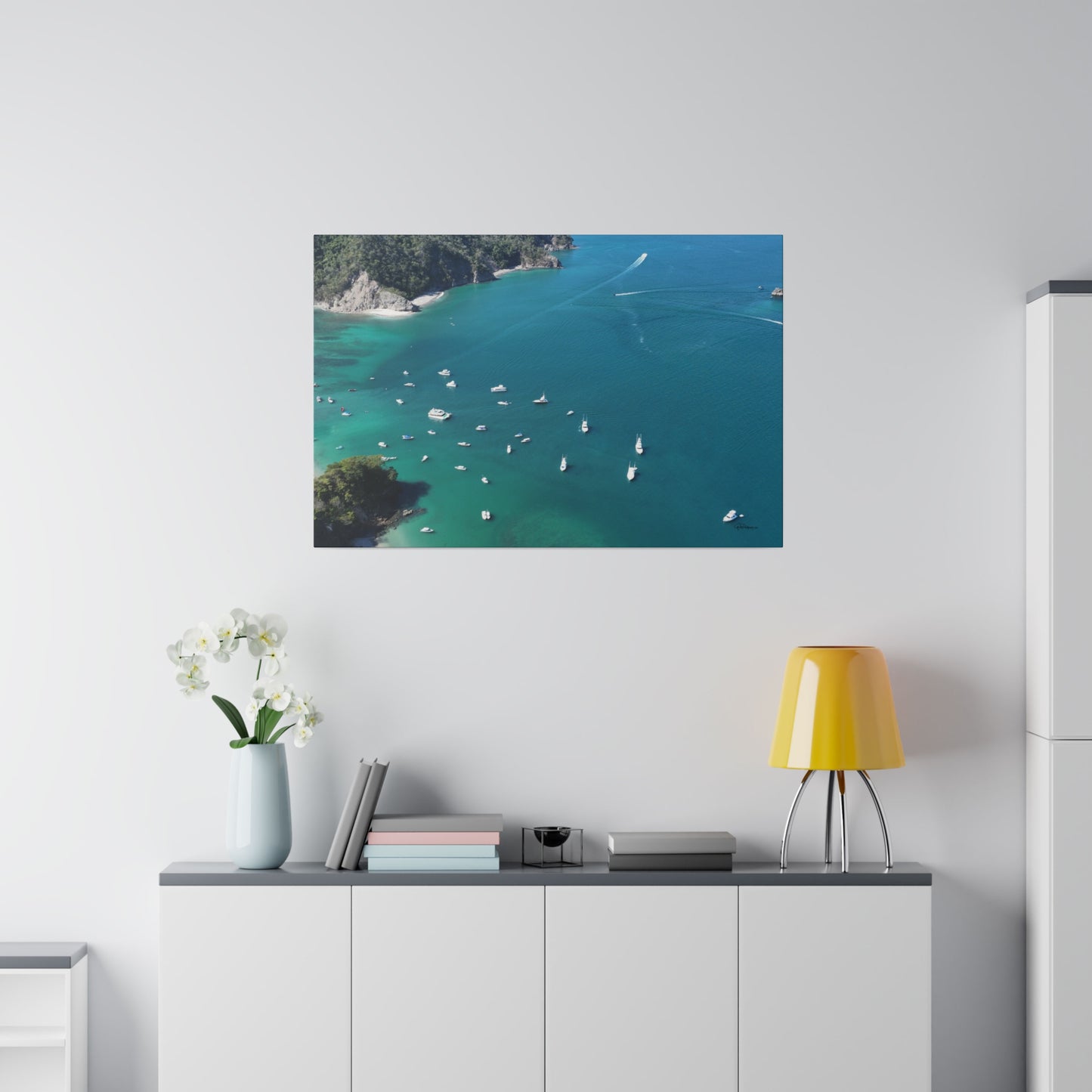 "Tropical Serenity: The Hidden Gem of Isla Tortuga, Costa Rica"- Canvas