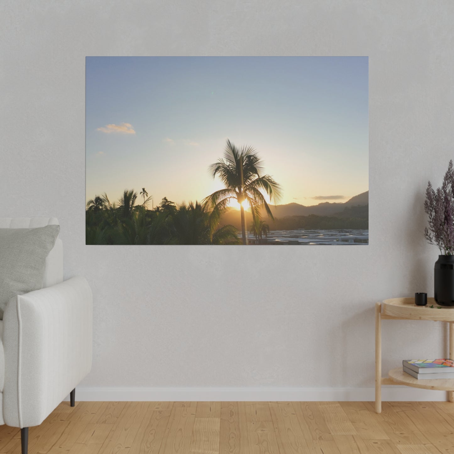 "Radiant Horizons: Costa Rica Sunset Serenade"- Canvas