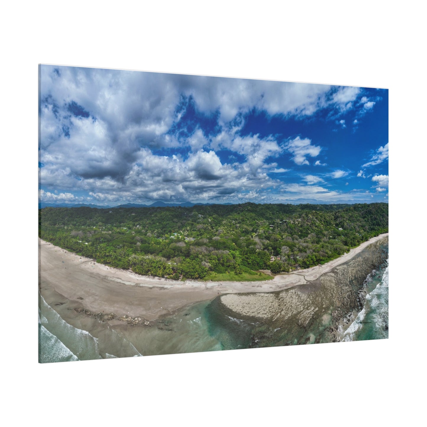 "Santa Teresa Beach: Tropical Serenity in Costa Rica" or "Malpais Beach: Costa Rica's Hidden Tropical Paradise"- Canvas