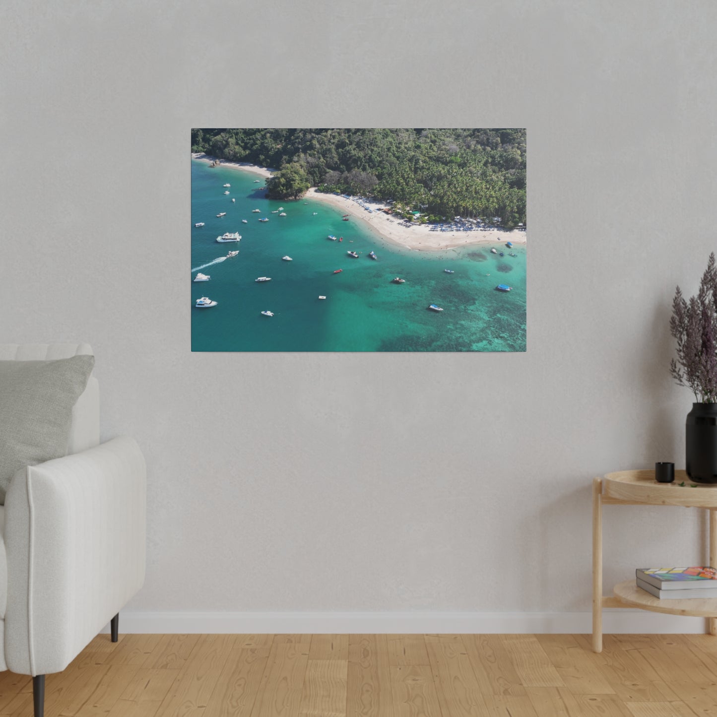 "Paradise Uncovered: The Tropical Wonders of Isla Tortuga, Costa Rica"- Canvas
