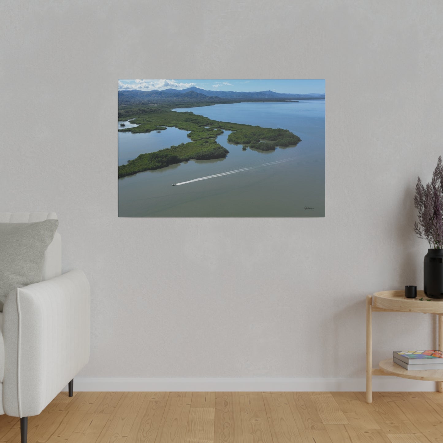 "Islas Encantadas del Golfo de Nicoya: Paraíso Tropical y Manglares Mágicos"- Canvas