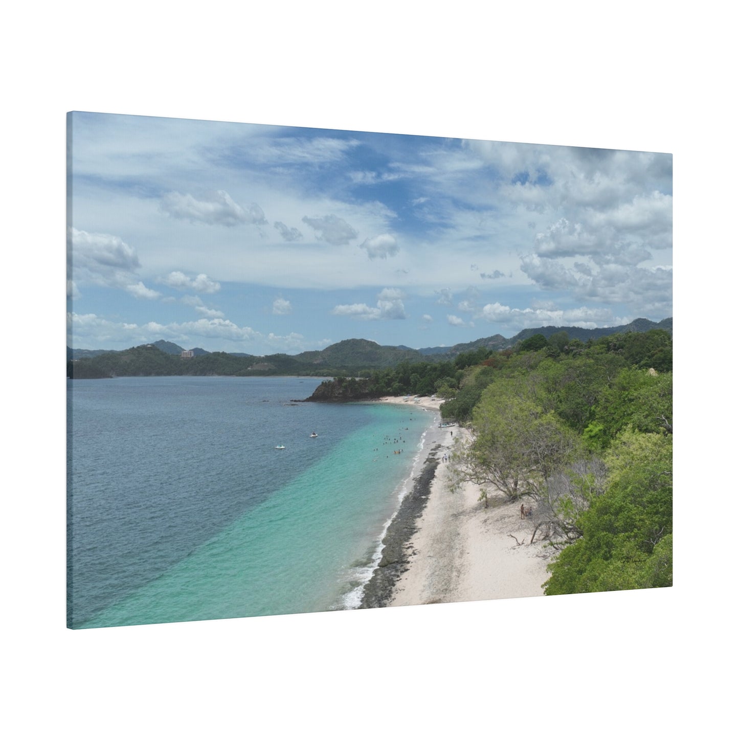 "Emerald Eden: Costa Rica's Captivating Tropical Tapestry"- Canvas