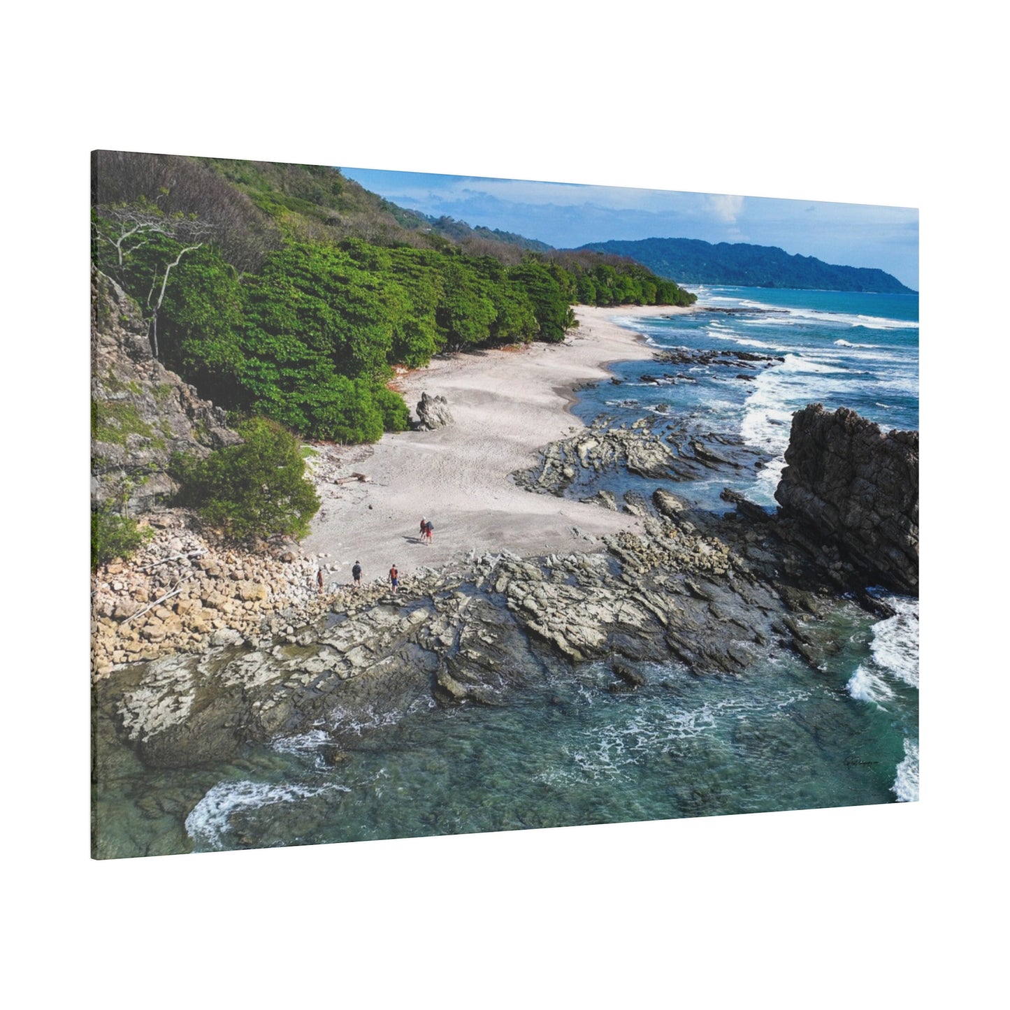 "Costa Rica: A Tropical Paradise Unveiled - An Exquisite Journey through Emerald Jungles and Sapphire Seas"- Canvas