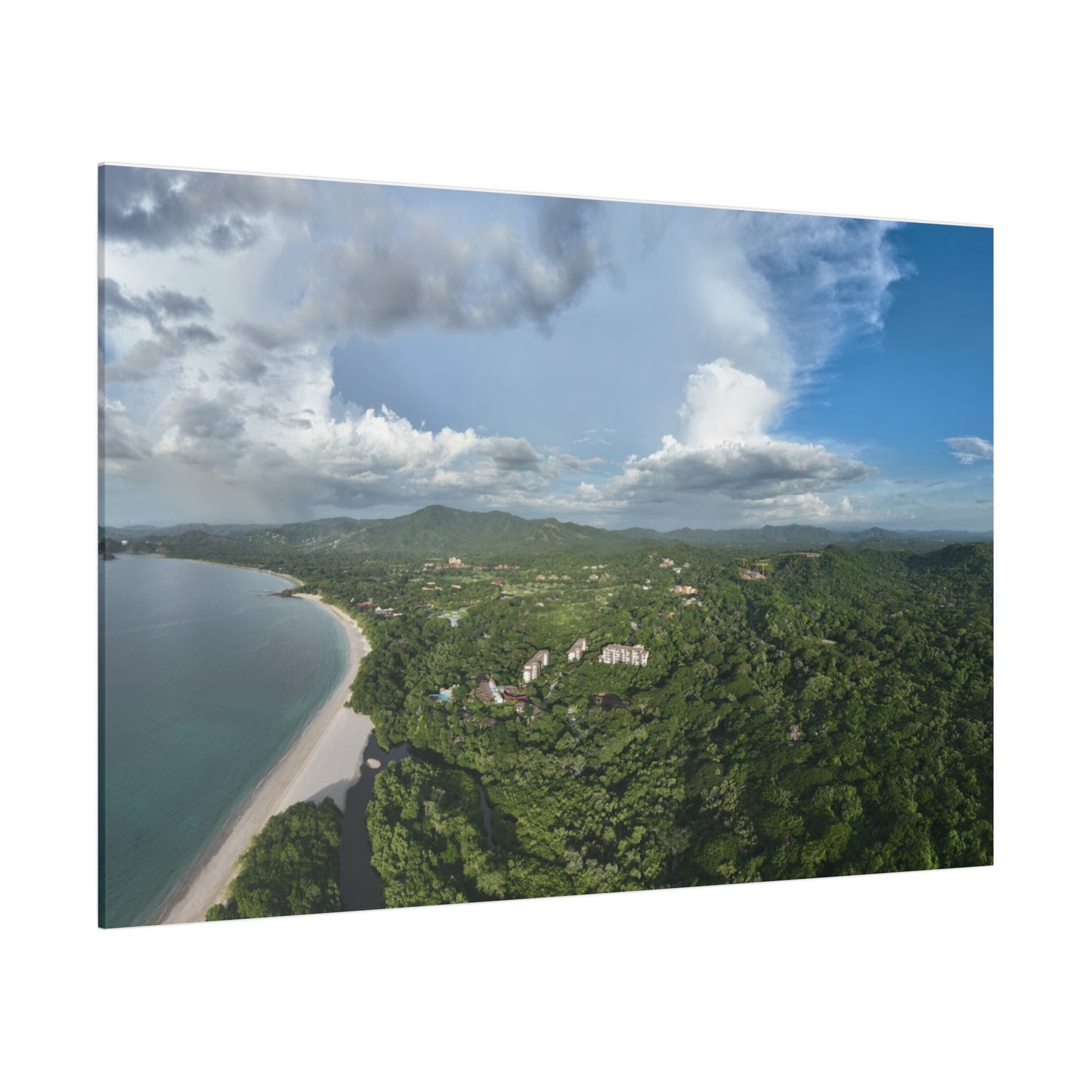 "Tropical Eden: A Lush Glimpse into Costa Rica's Vibrant Greenery"- Canvas