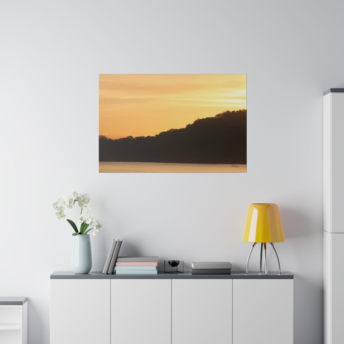 "Radiant Horizons: Costa Rica Sunrise"- Canvas