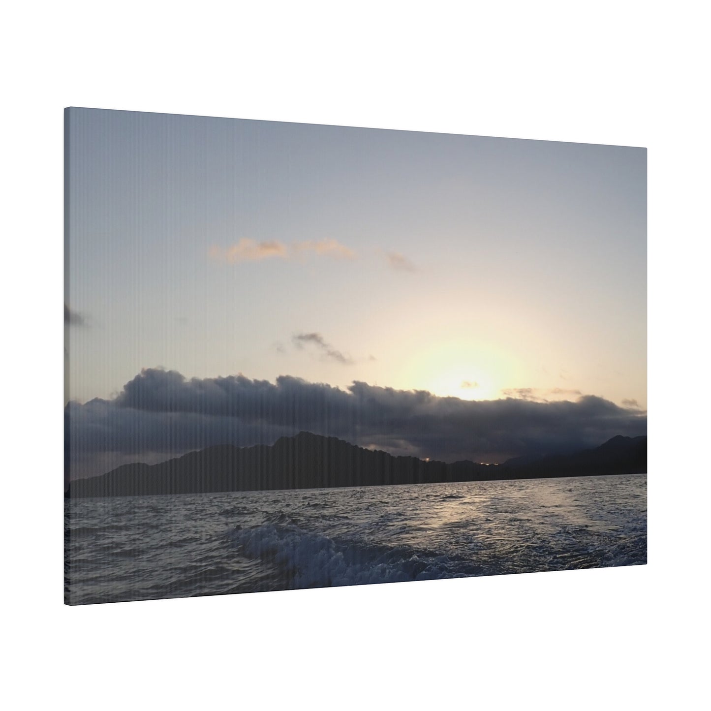 "Enchanted Mornings: Costa Rica Sunrise Serenade"- Canvas