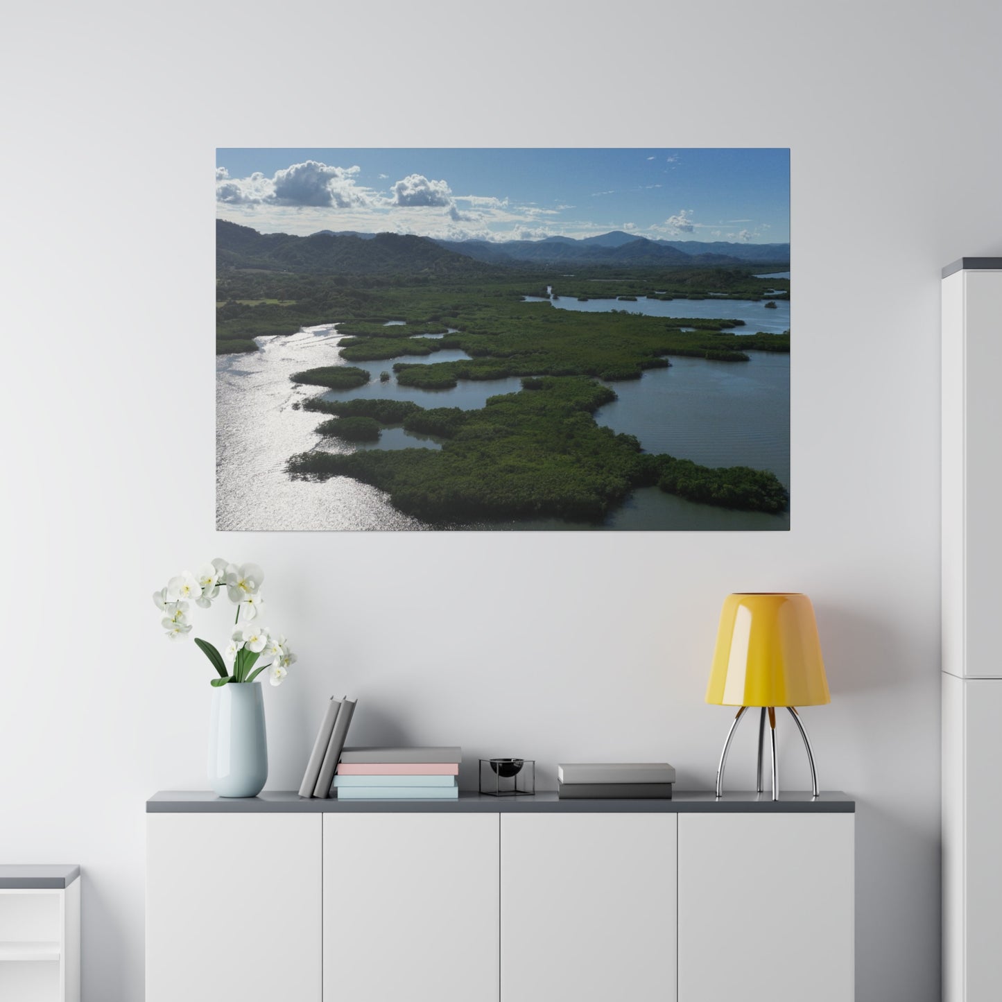 "Paradise Unveiled: Las Mangrove & Golfo de Nicoya's Tropical Treasures"- Canvas