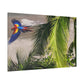 "Tropical Dreams: Aloft with Lapas, the Majestic Macaws"- Canvas