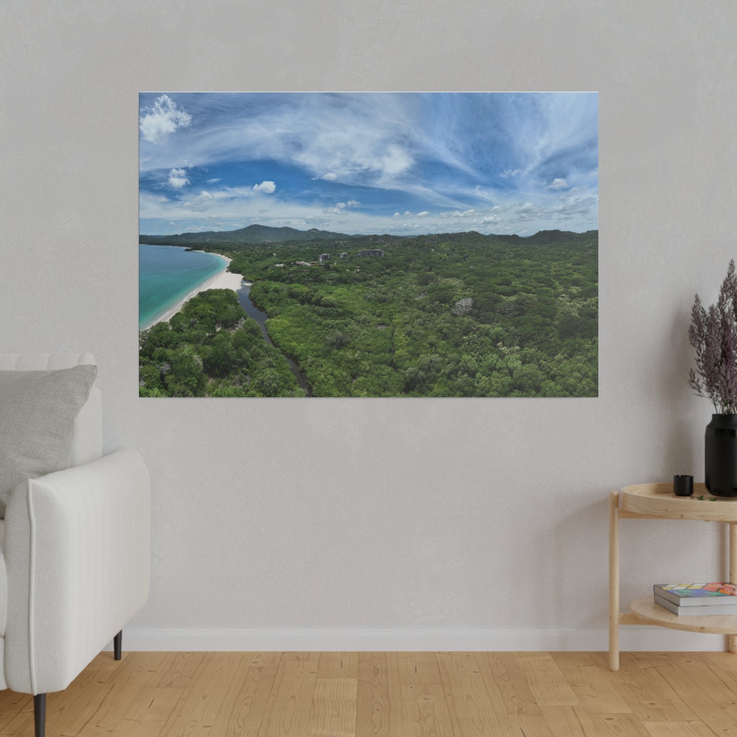 "Tropical Eden: Sights from Costa Rica's Exotic Shores"- Canvas