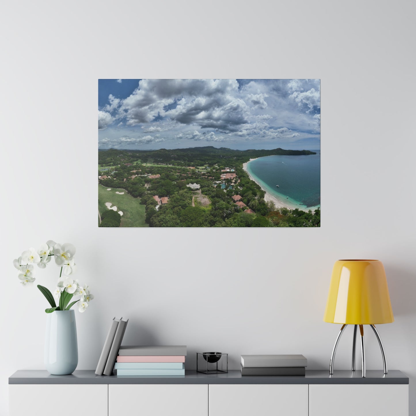 "Paradise Unveiled: A Tropical Tapestry of Costa Rica"- Canvas