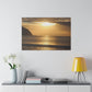 Golden Horizons: Costa Rica Sunrise Serenade- Canvas