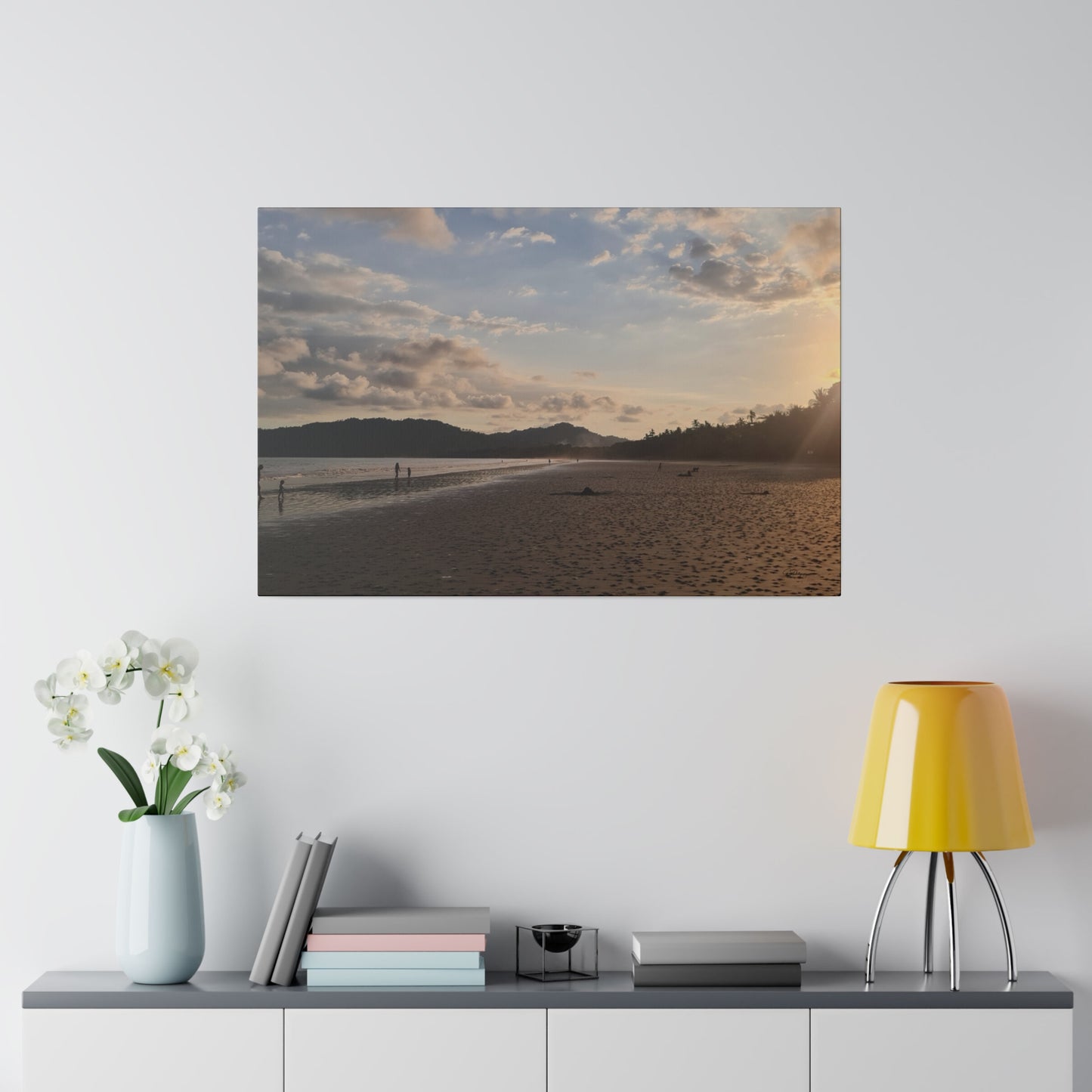 "Paradise Dusk: Costa Rica Sunset"- Canvas